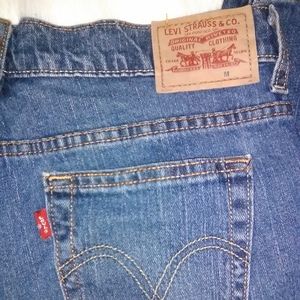 Levi's blue jeans boot cut Mom jeans vintage new